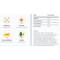 Gummies Sommeil Miraculeux Miumlab, compléments alimentaires sommeil à partir de plantes et de mélatonine