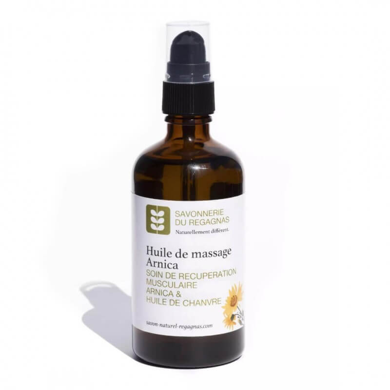 HUILE DE MASSAGE CHANVRE ARNICA