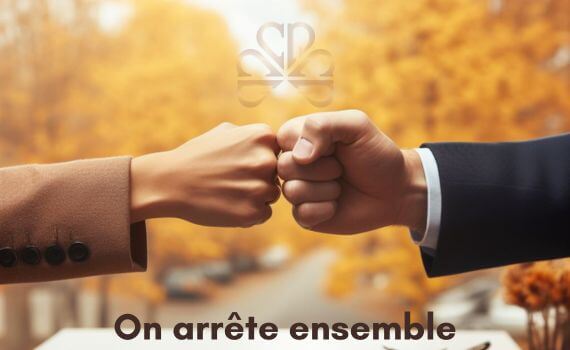 Ensemble, cinq fois plus de chances d’arrêter !